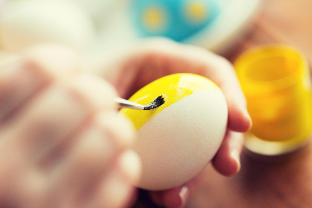 Siguranța la vopsirea ouălor de paște: Precauții