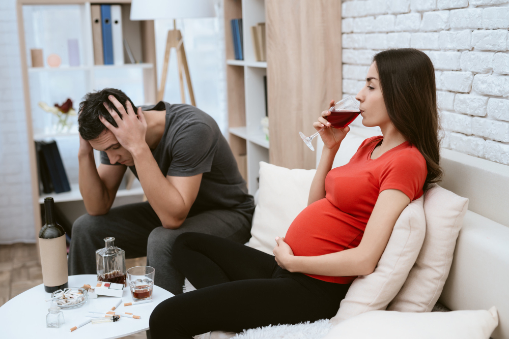 Riscurile consumului de alcool în sarcină