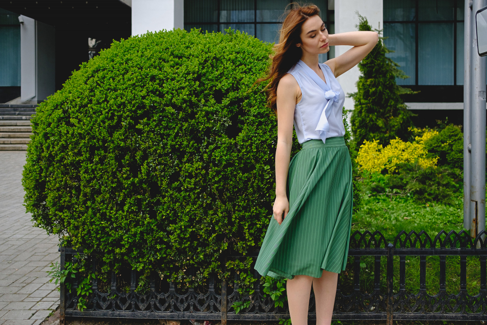 10 idei de outfituri cu fuste în A